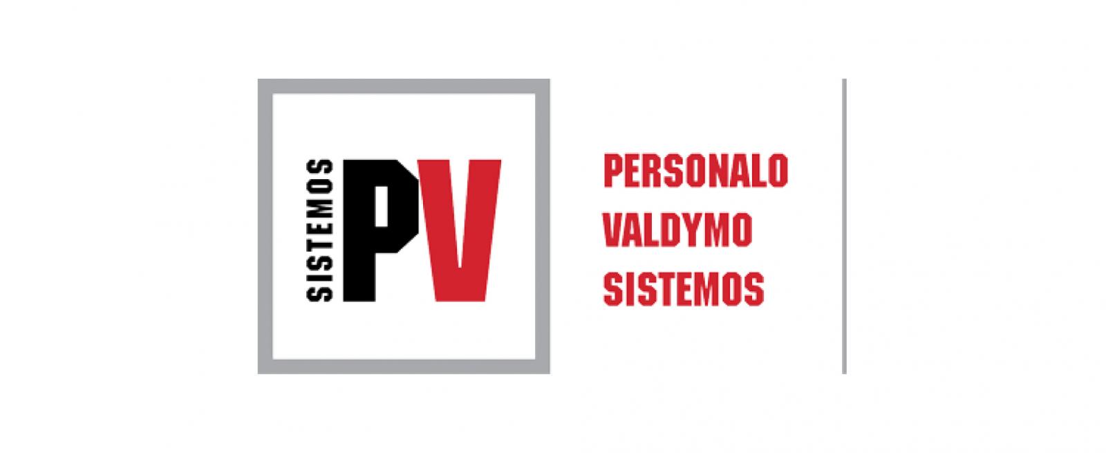 Personalo valdymo sistemos logotipas