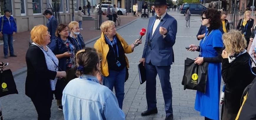 RELIGINIO TURIZMO IŠTEKLIAI PRISTATYTI ŽURNALISTAMS: KELIAUTA MALONIŲ KELIU