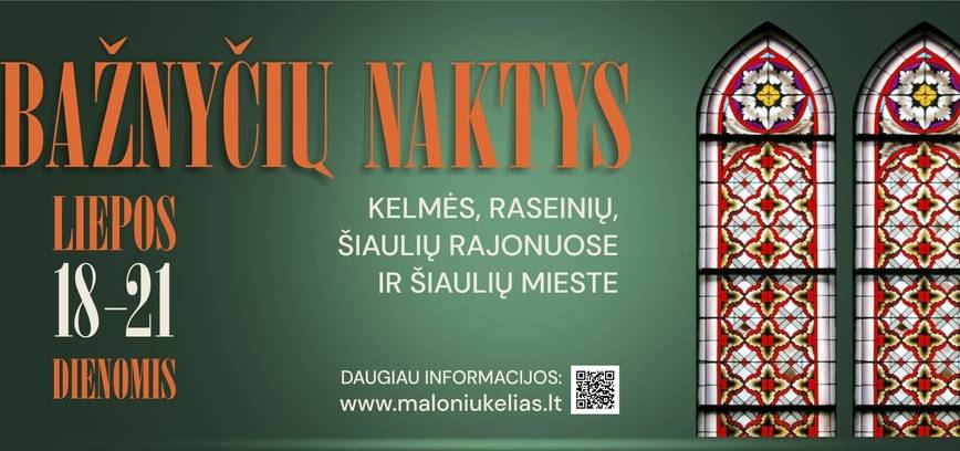 BAŽNYČIŲ NAKTYS. PROGRAMA
