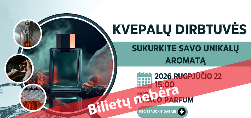  Kvepalų dirbtuvės 