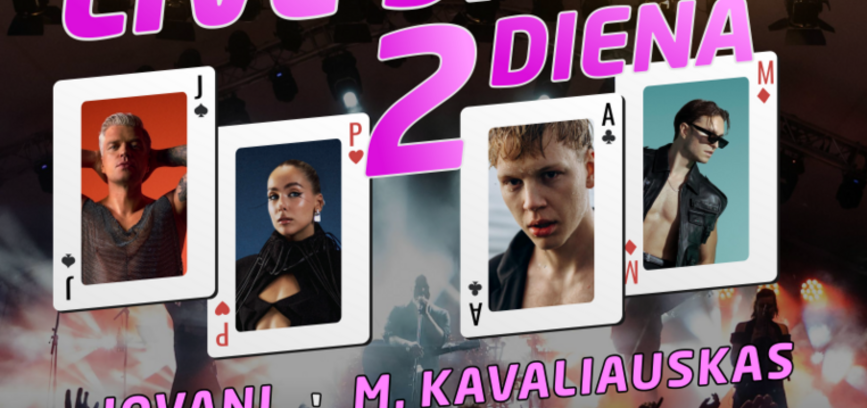 Vasaros festivalis “Grand Live Show’26” / 2 diena