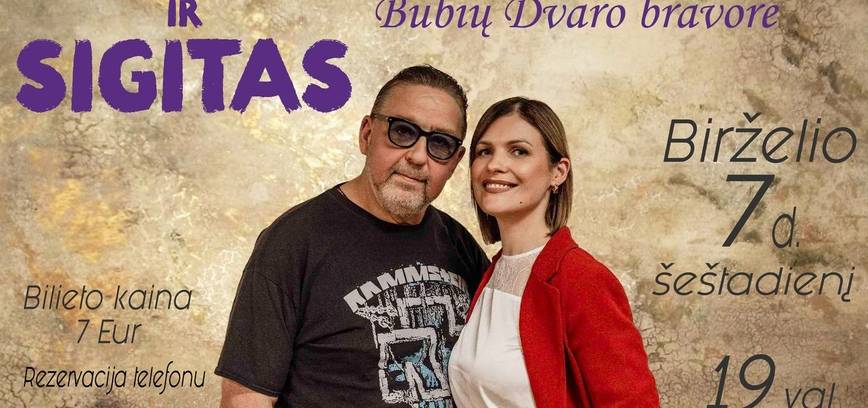 Muzikinis vakaras Bubių Dvaro bravore su Sonata ir Sigitu