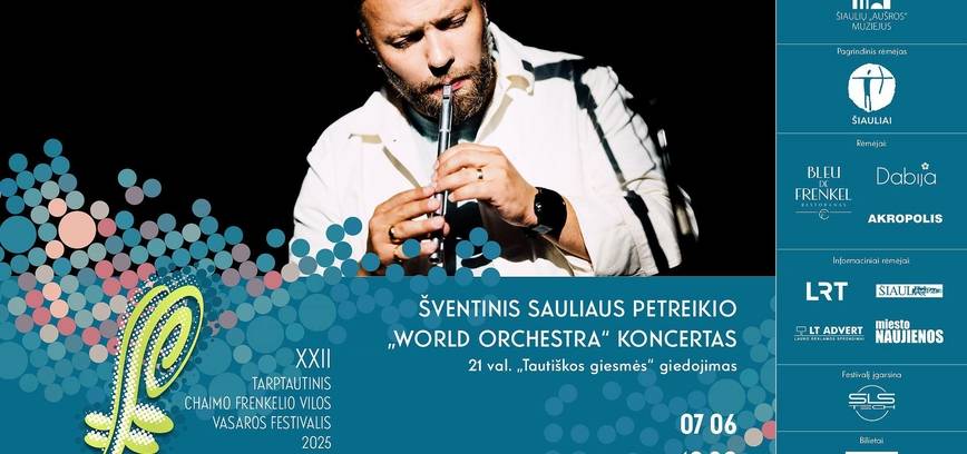 XXII tarptautinio Chaimo Frenkelio vilos vasaros festivalio šventinis koncertas