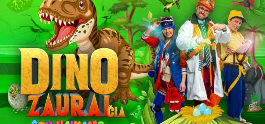 Premjera! Dinozaurai ČIA