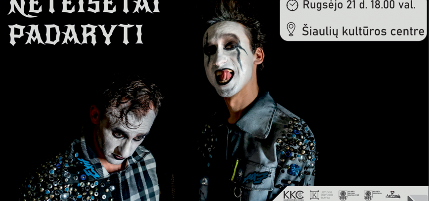  Grupės „Neteisėtai padaryti“ koncertinė programa 