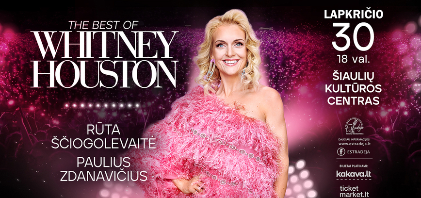  Koncertas „The best of Whitney Houston“ 