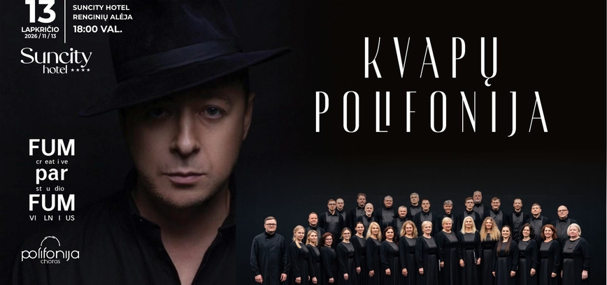 Kvapų polifonija: muzikos, kvapų ir poecijos vakaras I Suncity Hotel