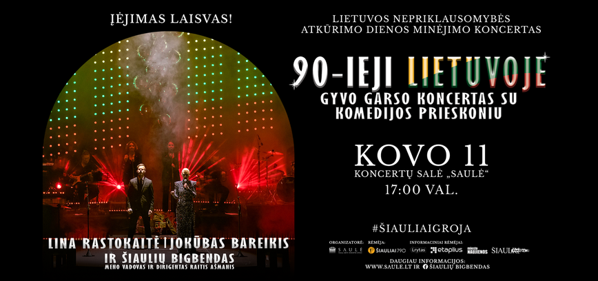 Die 90er in Litauen | Konzert zum Tag der Wiederherstellung der litauischen Unabhängigkeit