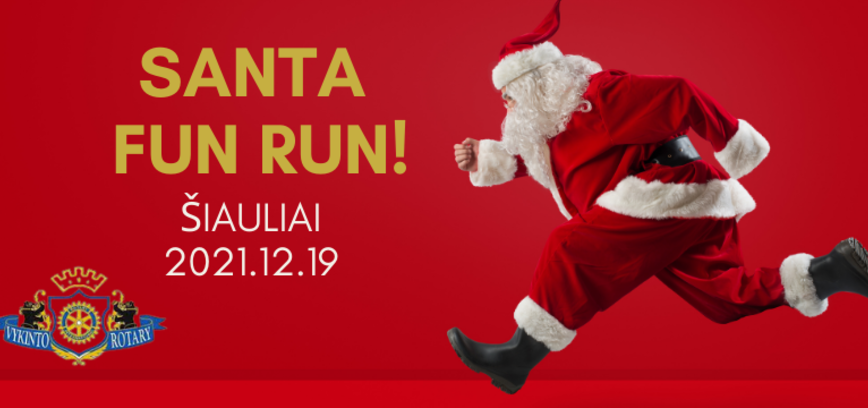 SANTA FUN RUN šIAULIAI 2021