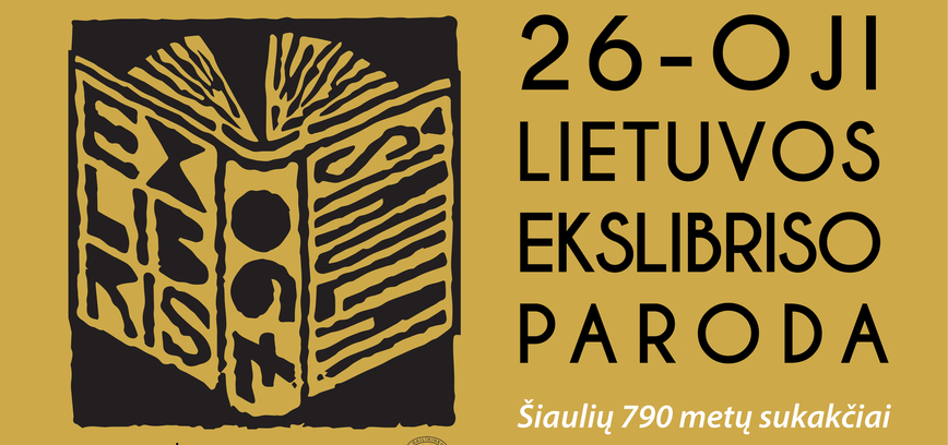 Pristatoma 26-oji Lietuvos ekslibriso paroda