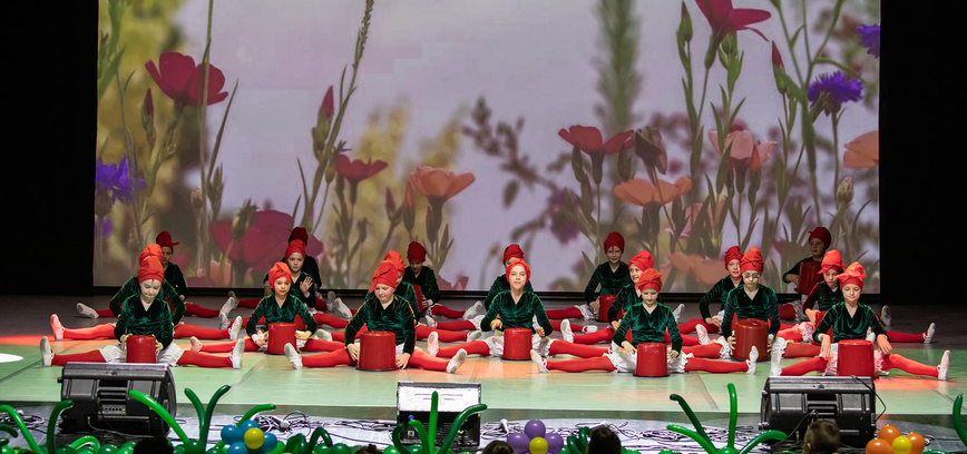  Šiaulių kultūros centro choreografijos studijos „Aušrelė“ jaunesniųjų šokėjų atvira repeticija 