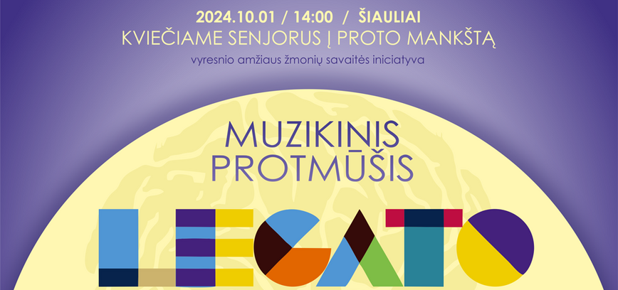 Muzikinis protmūšis LEGATO / Vyresnio amžiaus žmonių savaitę minint