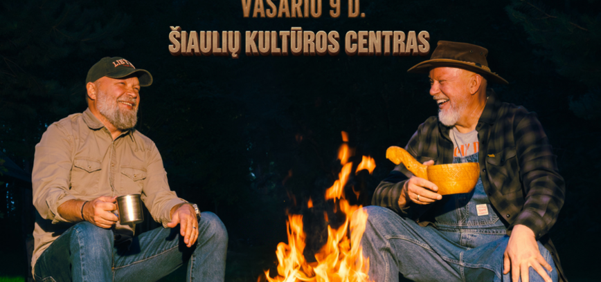 Starkus ir Radzevičius. Po 20 metų: kelioninio humoro istorijos prie laužo