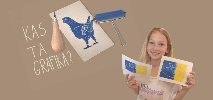 KŪRYBINĖS DIRBTUVĖS „KAS TA GRAFIKA?“