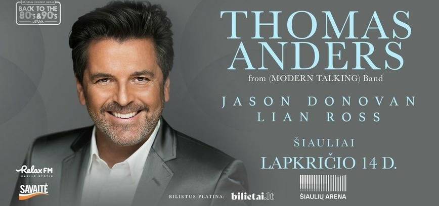 THOMAS ANDERS FROM MODERN TALKING I JASON DONAVAN I LIAN ROSS