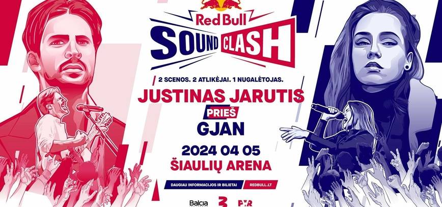 RED BULL SOUNDCLASH – JUSTINAS JARUTIS PRIEŠ GJAN