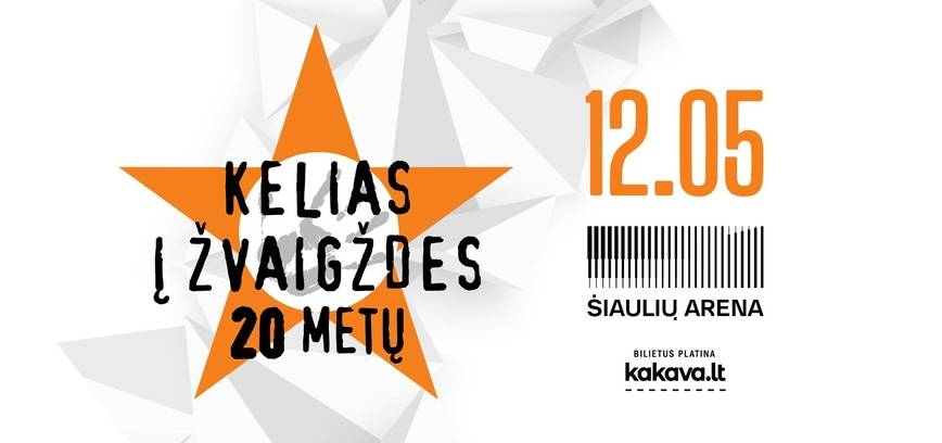 KELIAS Į ŽVAIGŽDES. 20 METŲ