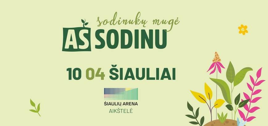 Sodinukų mugė „Aš sodinu“