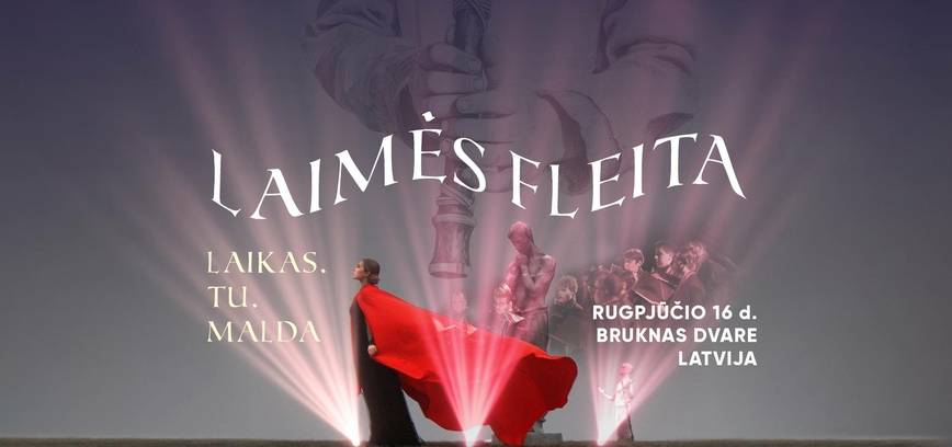  „LAIMĖS FLEITA“ KONCERTAS PO ATVIRU DANGUMI IR ŠVIESŲ REGINYS