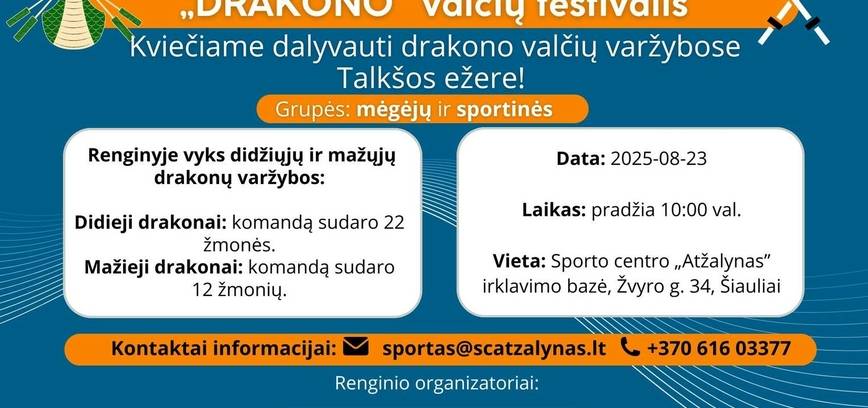 TARPTAUTINIS „DRAKONO“ VALČIŲ FESTIVALIS