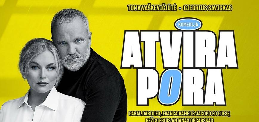 Komedija. ATVIRA PORA (Dario Fo, Franca Rame, Jacopo Fo) 