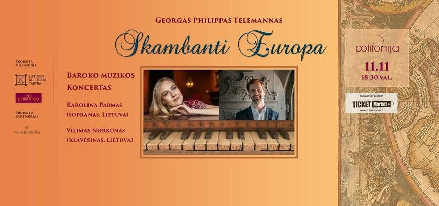 Baroko muzikos koncertas „Skambanti Europa”