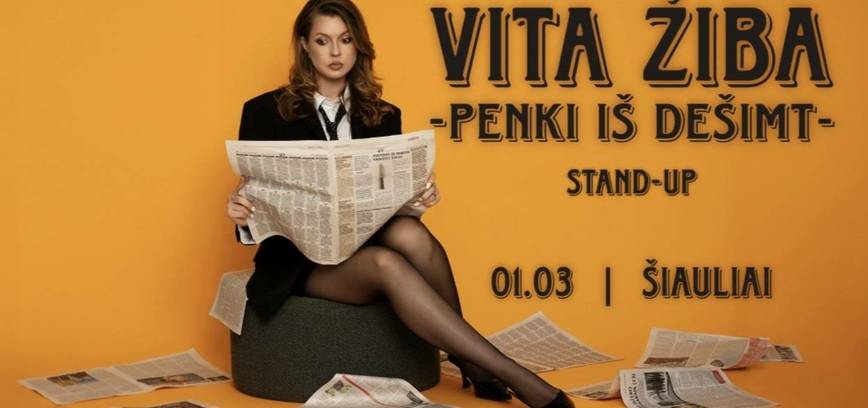  Vitos Žibos „stand up“ pasirodymas „5 iš 10“ 