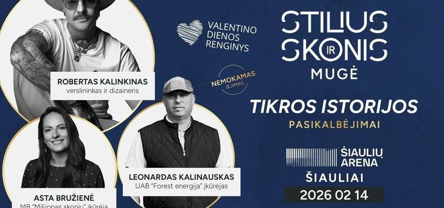 Mugė: STILIUS IR SKONIS