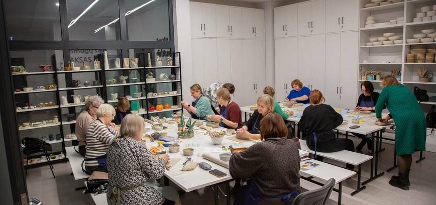  Edukacinis užsiėmimas suaugusiesiems „Puodeliai dviem“ 