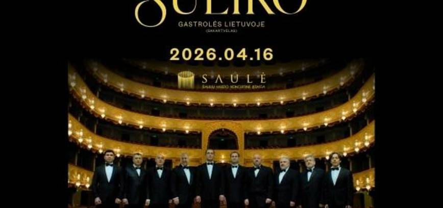 Pasaulinio garso ansamblio „SULIKO“ (Sakartvelas) koncertas