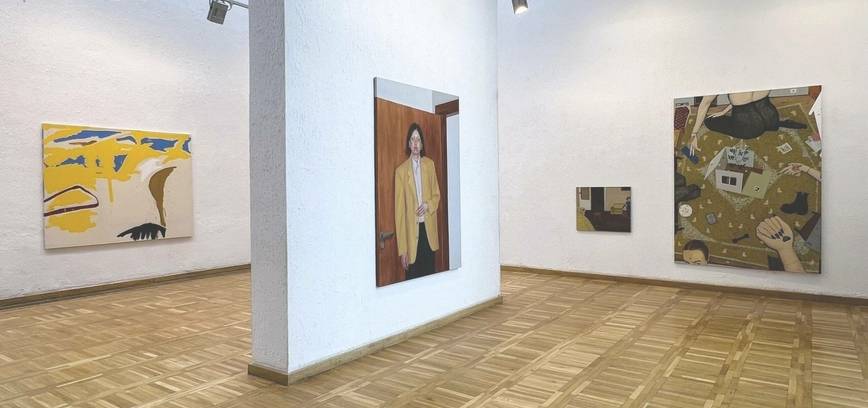 NEMOKAMA EKSKURSIJA GRUPINĖJE TAPYBOS PARODOJE „ADHEZIJOS“