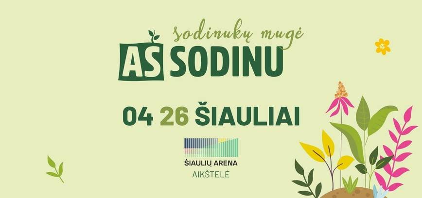 Sodinukų mugė „Aš sodinu“