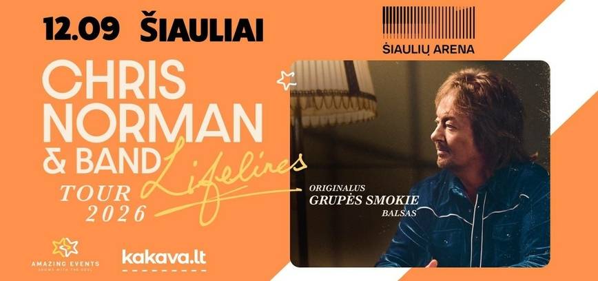 CHRIS NORMAN & BAND koncertas