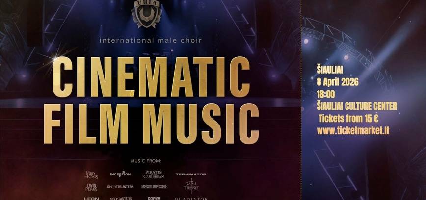 Koncertas „Cinematic film music“ 