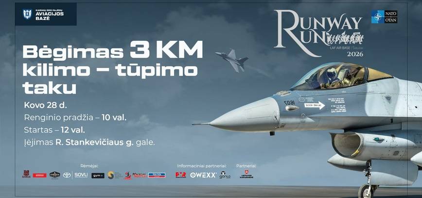 Bėgimas „Runway Run‘26“ 
