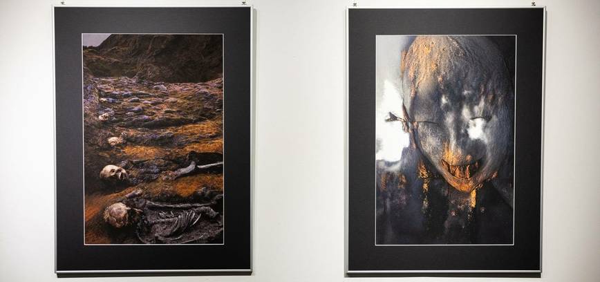  Algimanto Aleksandravičiaus fotografijų paroda „Rūstaujančio dievo metais. Apokalipsė“ 