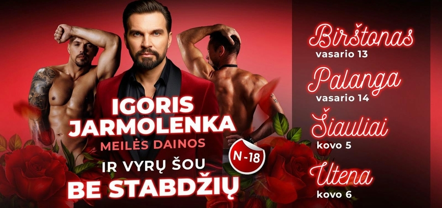 Igoris Jarmolenka ir Vyrų Šou Be Stabdžių