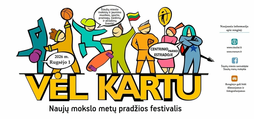  Naujų mokslo metų pradžios festivalis „Vėl kartu“ 