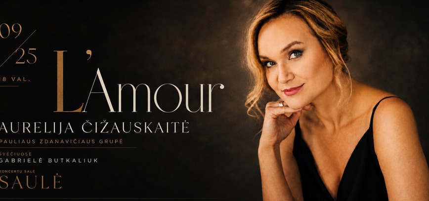 L'AMOUR | Kino muzikos ir miuziklų vakaras
