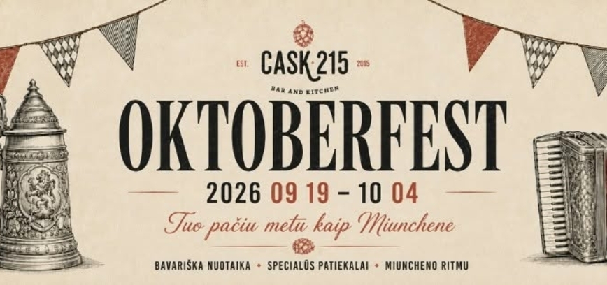 CASK 215 OKTOBERFEST 2026