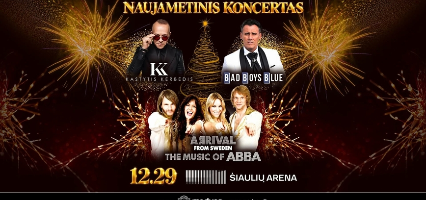 KASTYTIS KERBEDIS | BAD BOYS BLUE | ARRIVAL from Sweden The Music Of ABBA