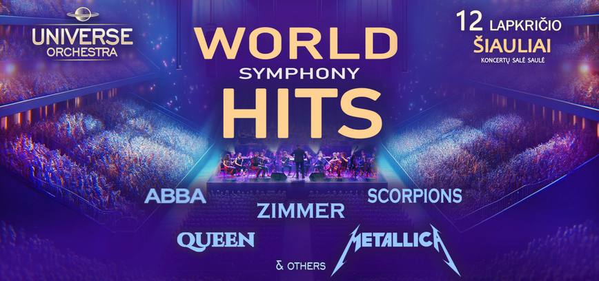 World Hits Symphony | Universe Orchestra | PAPILDOMAS!