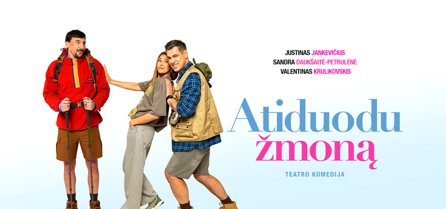  Premjera! Teatro komedija „Atiduodu žmoną“ 