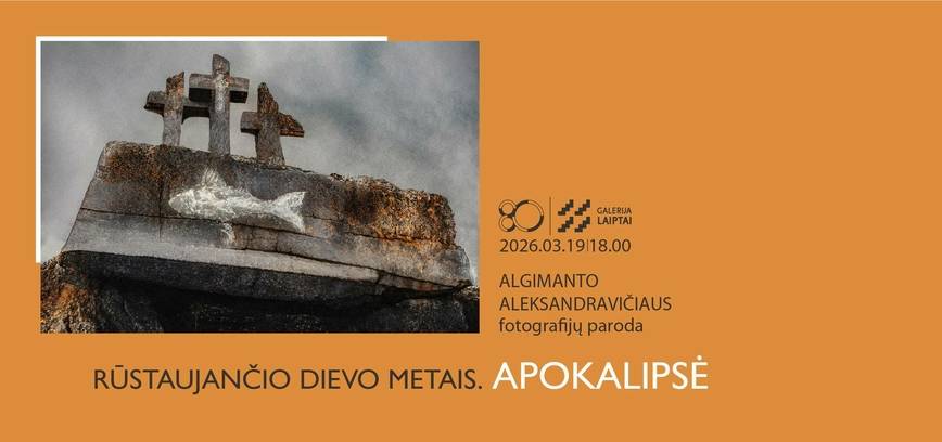  Algimanto Aleksandravičiaus fotografijų parodos „Rūstaujančio dievo metais. Apokalipsė“ atidarymas 