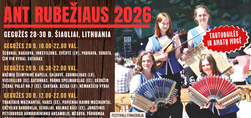 Festivalis Ant rubežiaus 2026 TREČIA DIENA (05.30)