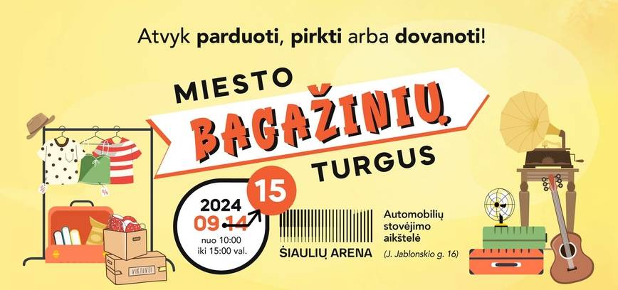 MIESTO BAGAŽINIŲ TURGUS