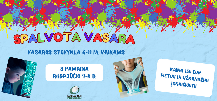 Vaikų vasaros dienos stovykla 