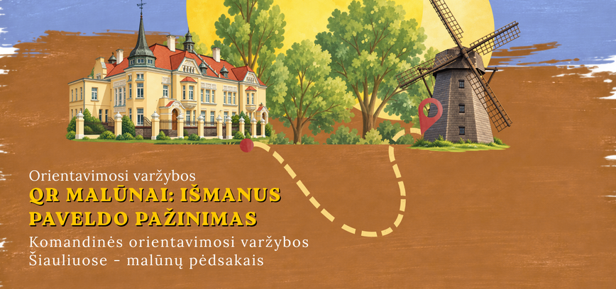Orientavimosi varžybos „QR malūnai: išmanus paveldo pažinimas“
