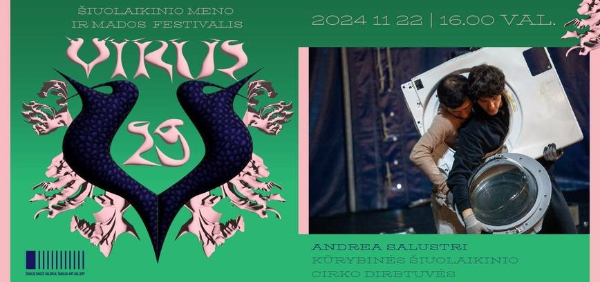 ANDREA SALUSTRI (ITALY, GERMANY) CONTEMPORARY CIRCUS AND IMPROVISATION WORKSHOP