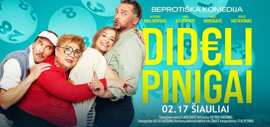  Komedija „Dideli pinigai“ 